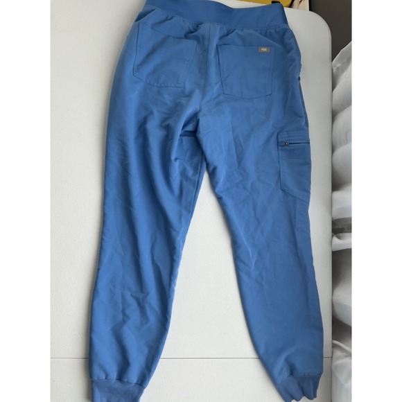 FIGS Zamora Jogger Scrub Pants - Women's Medium - Blue Comfortable Workwear - Picture 4 of 5